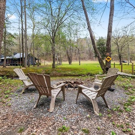 Cozy Cabin Beside Briar Creek, Fire Pit, Wifi Villa Ellijay Exterior foto