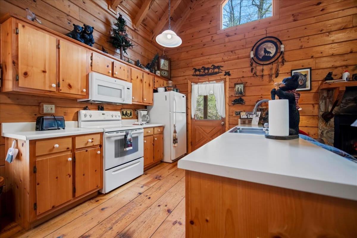 Cozy Cabin Beside Briar Creek, Fire Pit, Wifi Villa Ellijay Exterior foto
