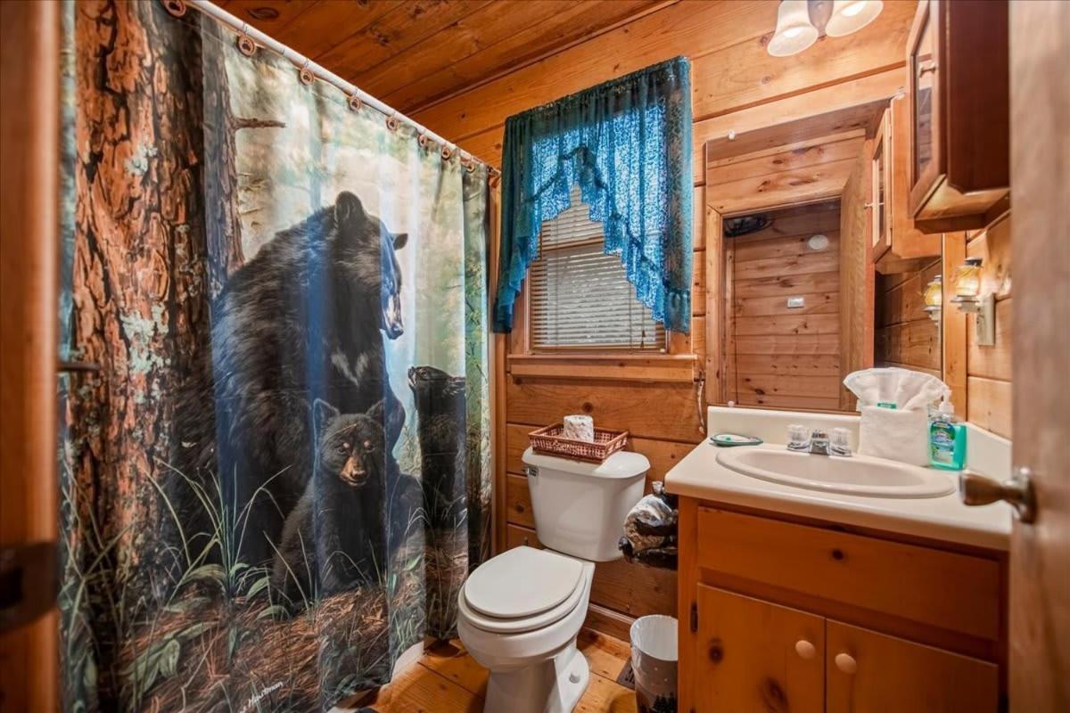 Cozy Cabin Beside Briar Creek, Fire Pit, Wifi Villa Ellijay Exterior foto
