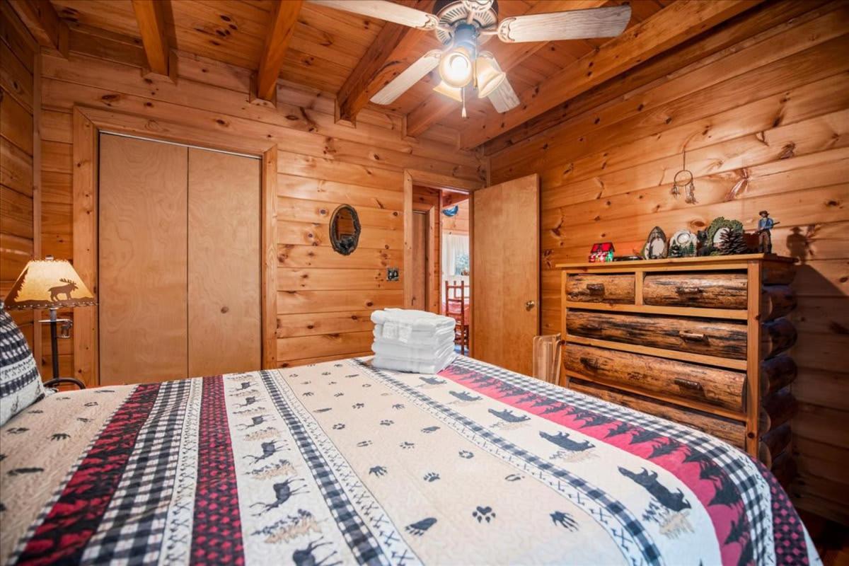 Cozy Cabin Beside Briar Creek, Fire Pit, Wifi Villa Ellijay Exterior foto